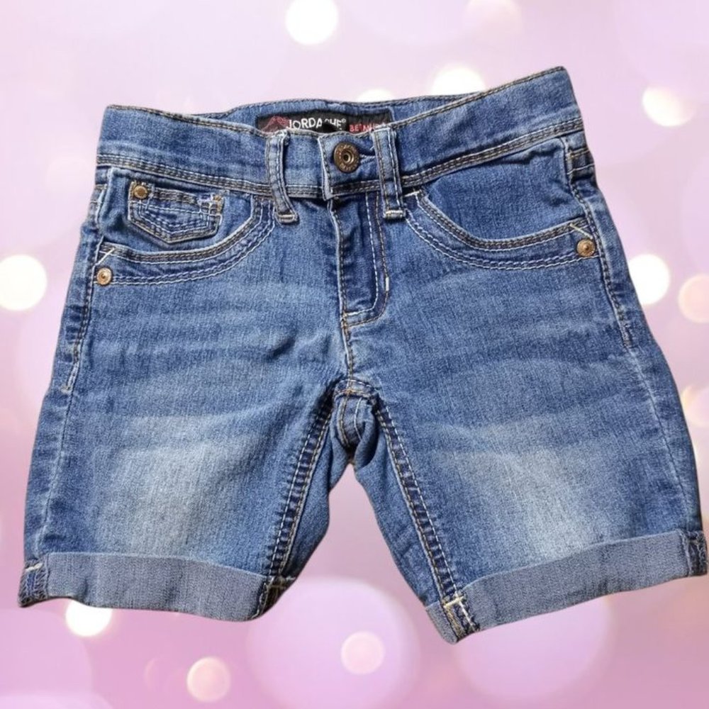 Girl's Jordache Bermuda Jean Shorts size 5